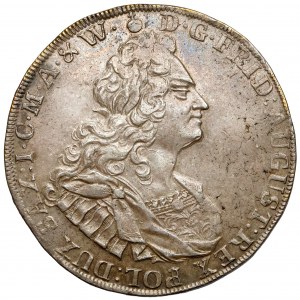 August II Silný, Drážďany Thaler 1723 IGS - velmi pěkný