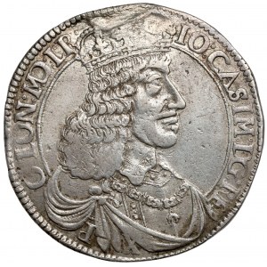 Jan II Kazimierz, Talar Kraków 1650 CP - duża głowa - rzadkość