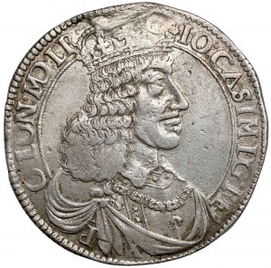 Jan II Kazimierz, Talar Kraków 1650 CP - duża głowa - rzadkość