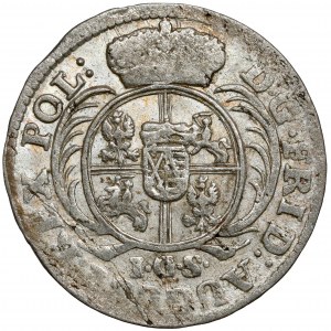 Augustus II the Strong, 1/12 thaler 1733 IGS, Dresden - the last one