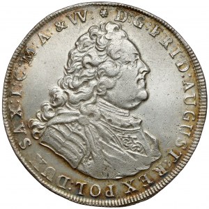 August III Sas, Thaler 1740 FWóF, Dresden