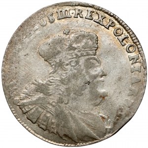 August III Sas, Lipsko dva zlaté 1753 EC - 8 GR - malá nominálna hodnota