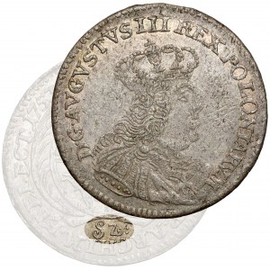 Augustus III Saský, Lipsko Šiesty rád 1753 - Sz - vzácny