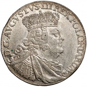 August III Saský, Lipsko 1755 ES - široký