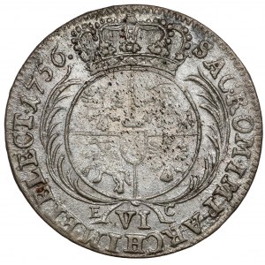 August III Saský, šiesty z Lipska 1756 ES
