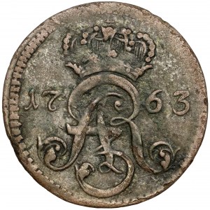 August III Sas, Trojak Torun 1763 DB
