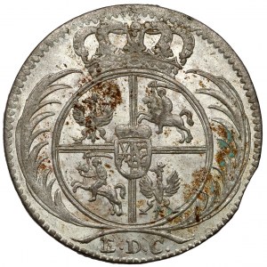 August III Sas, 1/24 thaler 1753 L / EDC, Leipzig