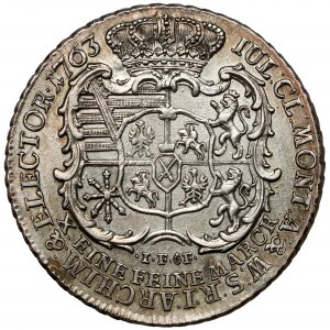 Frederick Christian, Thaler 1763 IWóF, Leipzig