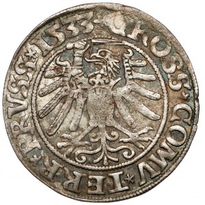 Sigismund I the Old, Torun 1533 penny - PRVSSI - rarer