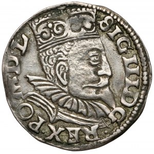 Sigismund III. Wasa, Trojak Wschowa 1599 - gewellte Öffnung