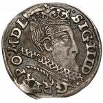 Zygmunt III Waza, Trojak Wschowa 1601 - odwrócone F - b.rzadkie