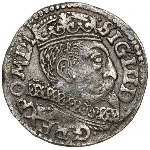 Sigismund III. Vasa, Trojak Poznań 1600 - Buchstabe P
