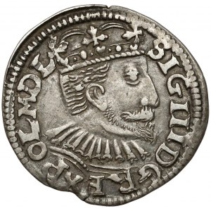 Sigismund III. Wasa, Trojak Bydgoszcz 1595 - Haken und Briefe VI