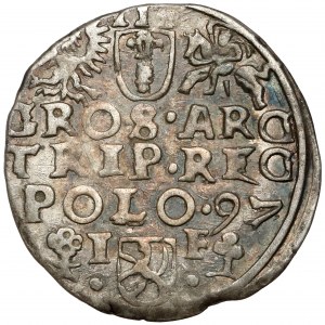 Sigismund III Vasa, Trojak Wschowa 1597 - SIGI... PO - rare