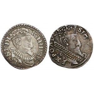 Sigismund III Vasa, Troikas Olkusz 1597 and Bydgoszcz 1598 (2pc)