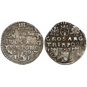 Sigismund III Vasa, Troikas Olkusz 1597 and Bydgoszcz 1598 (2pc)