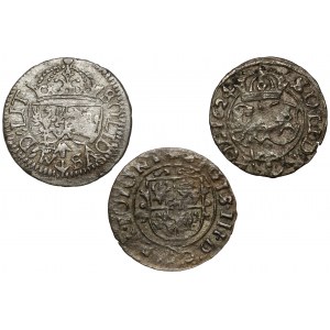 Sigismund III Vasa, Vilnius and Bydgoszcz Shelters 1614-1625 (3pcs)