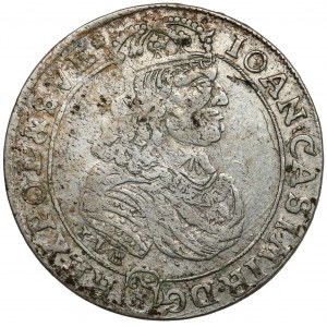 Jan II Kazimierz, Ort Bydgoszcz 1668 TLB - kwiatek po SVE