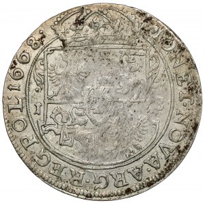 John II Casimir, Ort Bydgoszcz 1668 TLB - flower after SVE