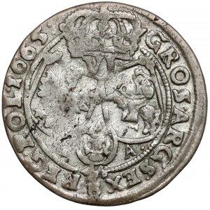 John II Casimir, Szóstak Bydgoszcz 1665 - TA instead of AT - b.rare