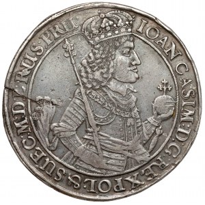 Johannes II. Kasimir, DUTALAR Danzig 1650 GR - erste - RARE