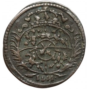 August II Silný, Halerz 1702 ILH, Drážďany
