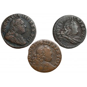 Augustus III. Saxon, Shelly 1752-1754, Satz (3tlg.)