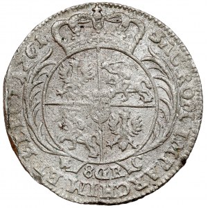 August III Sas, Leipzig 1761 double gold coin - 8 GR - very rare year