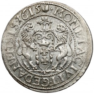 Sigismund III Vasa, Ort Gdansk 1615 - dot after - b.nice