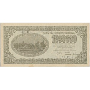 1 milion mkp 1923 - číslování 7 číslicemi