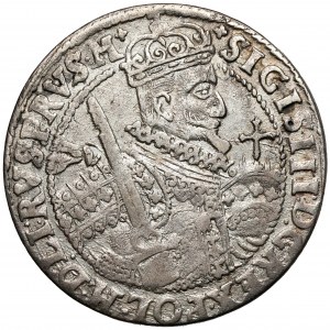 Sigismund III Vasa, Ort Bydgoszcz 1623 - PRVS M - interesting shields
