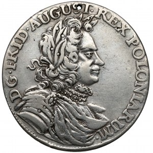 August II Silný, Gulden (2/3 thaler) 1703 ILH, Drážďany