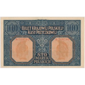 100 mkp 1916 jeneral - šestimístné číslování