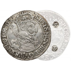 Žigmund III Vaza, šiesty stav Krakov 1623 - dátum roztrúsený - SIGISMVN
