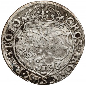 Zygmunt III Waza, Szóstak Kraków 1623 - data rozstrzelona - SIGISMVN