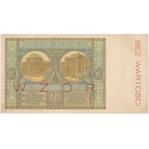 50 zlotých 1925 - MODEL - Ser.A