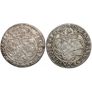 Zikmund III. Vasa, Six Pack Krakov 1625 a 1626, sada (2ks)