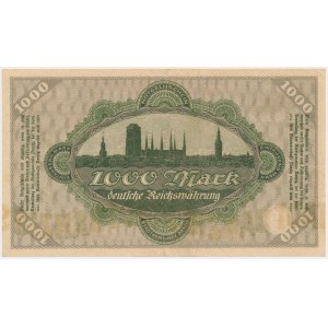 Gdansk, 1 000 mariek 1923