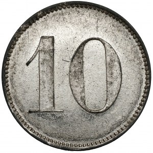 Pomarzanki, dominion, token of denomination 10
