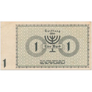 Ghetto 1 mark 1940 - no series, 6-digit numbering