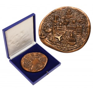 Francie, 20. století, bronzová medaile - Monnaie de Paris / Ville de Paris
