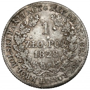 1 Polish zloty 1828 FH - rare vintage