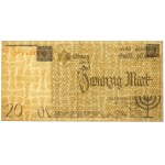 Ghetto 20 marks 1940 - with watermark - BEAUTIFUL