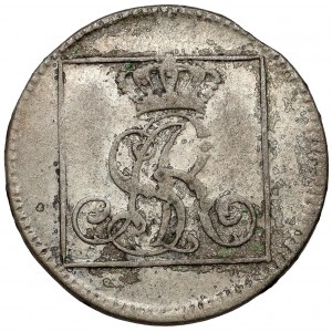 Poniatowski, Silberpfennig 1767 F.S. - Krone niedrig