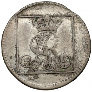 Poniatowski, Stříbrný groš 1767 F.S. - koruna nízká