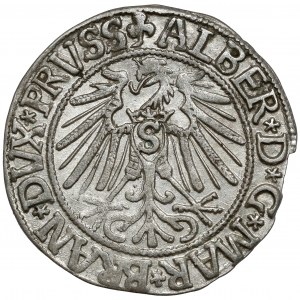 Prusko, Albrecht Hohenzollern, Grosz Königsberg 1543