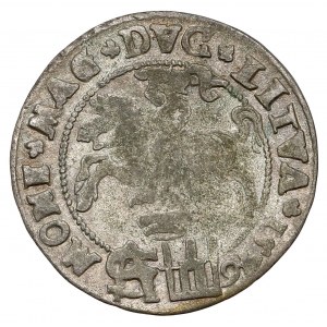 Zygmunt II August, Grosz na stopa polską 1546 - Datum im Rand - selten