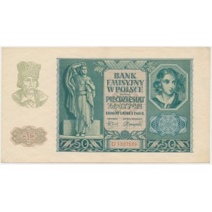 50 Zloty 1940 - D