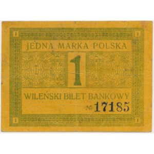 Vilnius, Vilnius Commercial Bank, 1 mark 1920