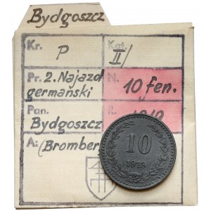 Bromberg (Bydgoszcz), 10 fenigs 1919 - ex. Kalkowski
